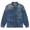 Denham Heren Overhemd 01-25-07-43-003 Mid blue denim