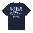 Denham Heren T-shirt 01-25-02-52-071 Navy