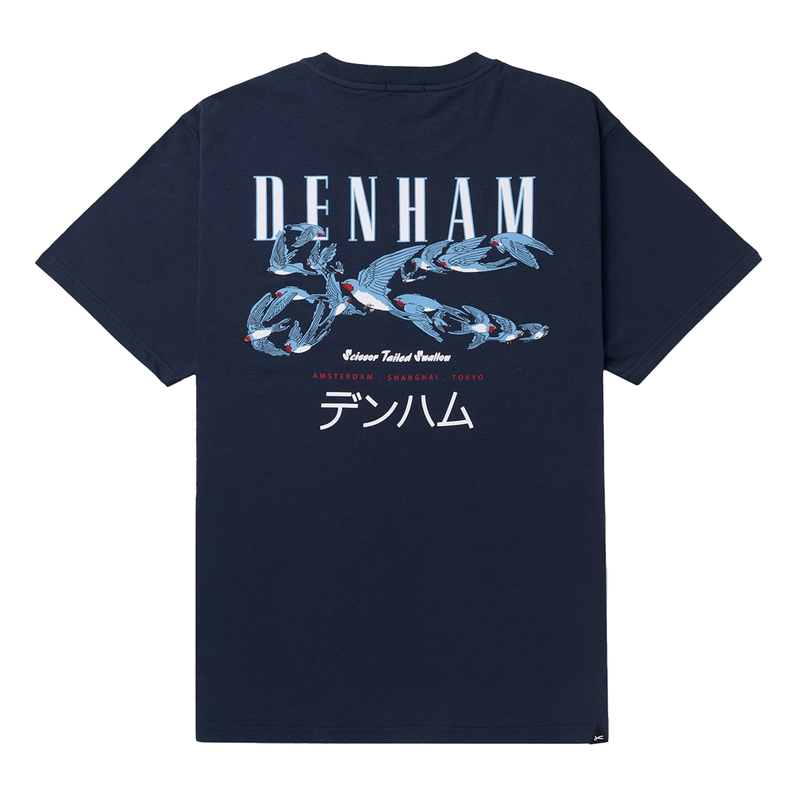 Denham Heren T-shirt 01-25-02-52-071 Navy