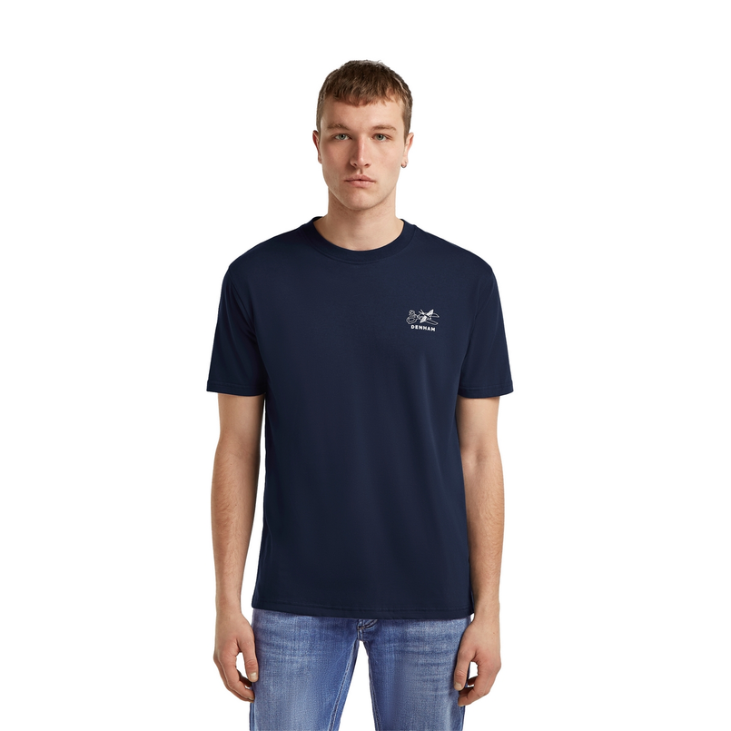 Denham Heren T-shirt 01-25-02-52-071 Navy