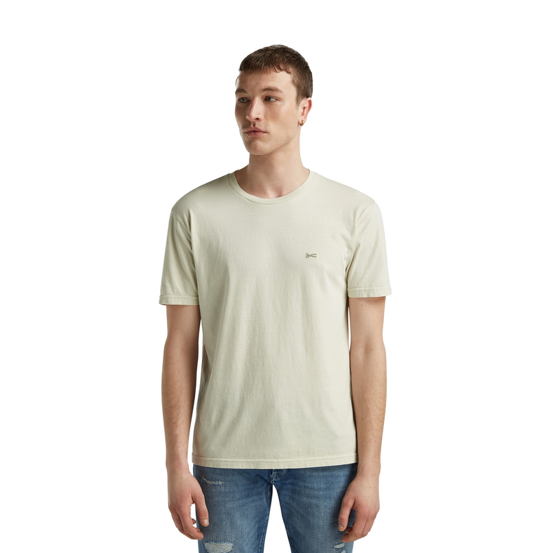 Denham Heren T-shirt 01-25-04-52-031 Zilver