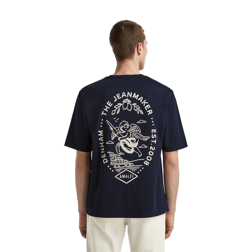 Denham Heren T-shirt 01-25-04-52-170 Navy