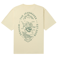 Denham Heren T-shirt 01-25-04-52-171 Geel