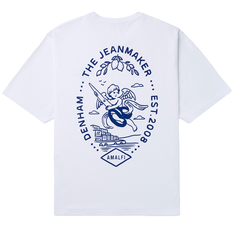 Denham Heren T-shirt 01-25-04-52-172 Wit