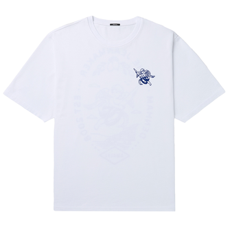 Denham Heren T-shirt 01-25-04-52-172 Wit