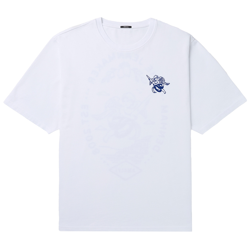 Denham Heren T-shirt 01-25-04-52-172 Wit