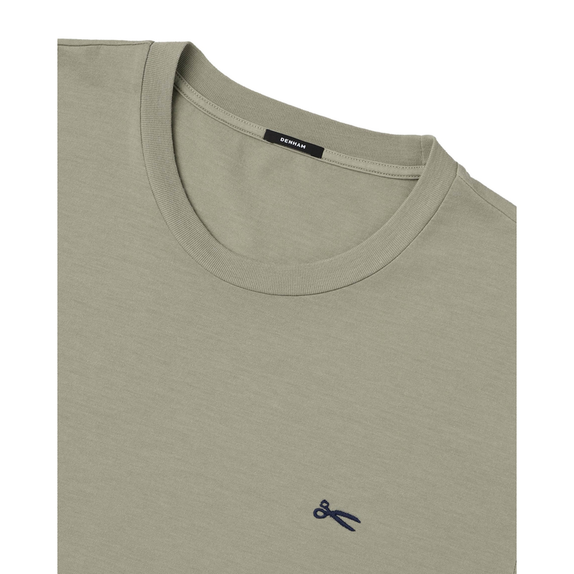 Denham Heren T-shirt 01-25-07-52-150 Groen