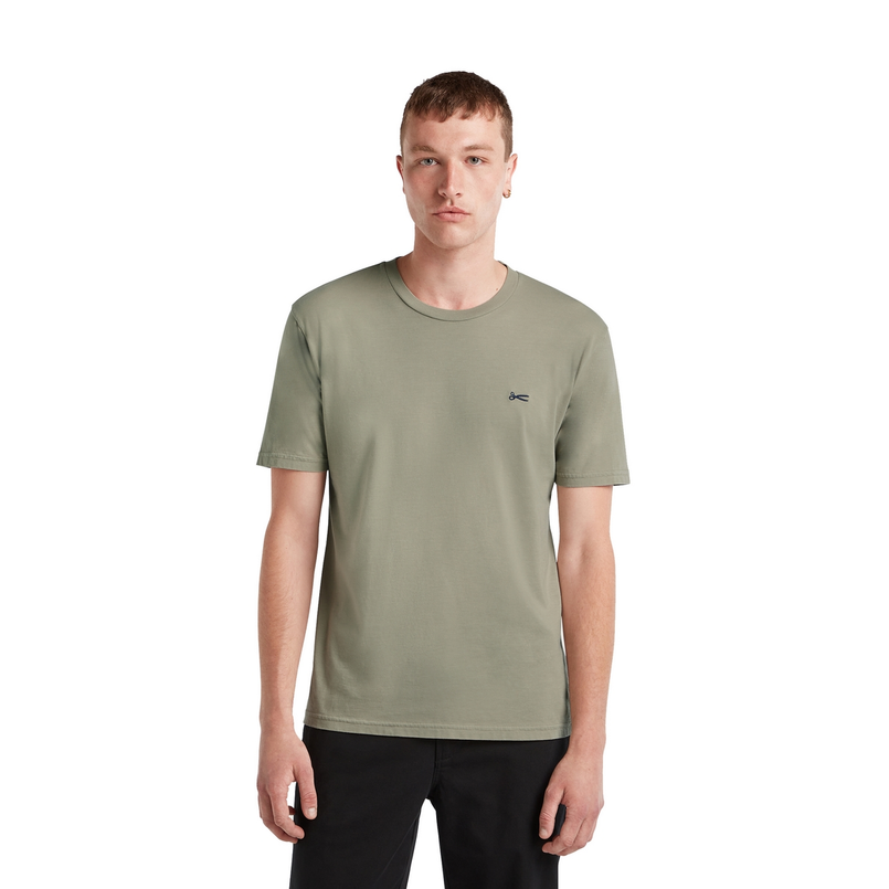 Denham Heren T-shirt 01-25-07-52-150 Groen