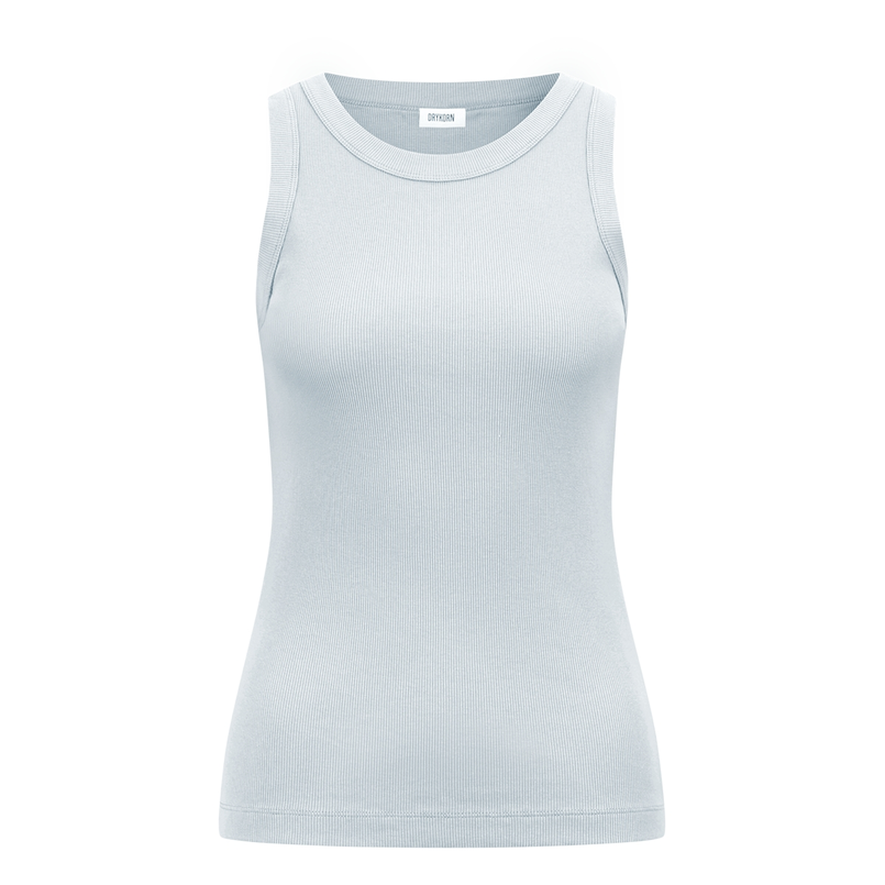 Drykorn Dames Top 520026 Olina Bleu