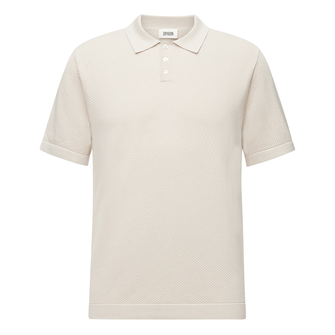 Drykorn Heren Polo 420187-Triton.48538 Beige