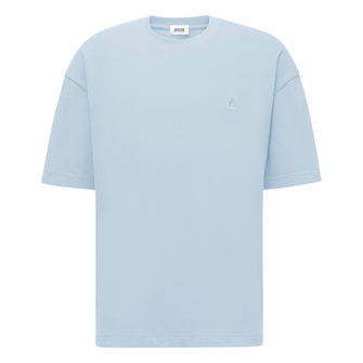 Drykorn Heren T-shirt 520054-Anayo.49279 Bleu