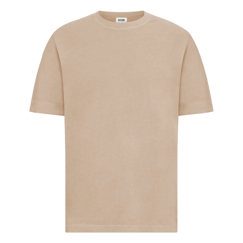 Drykorn Heren T-shirt 520198-Raphael.49017 Beige