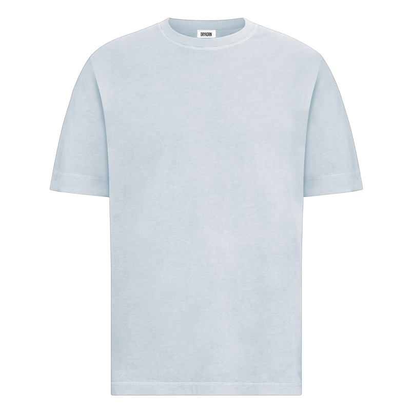 Drykorn Heren T-shirt 520198-Raphael.49017 Bleu