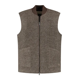 Dstrezzed Heren Gilet Nils Gilet Khakigroen