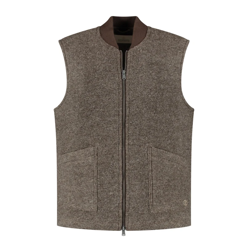 Dstrezzed Heren Gilet Nils Gilet Khakigroen