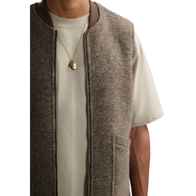 Dstrezzed Heren Gilet Nils Gilet Khakigroen