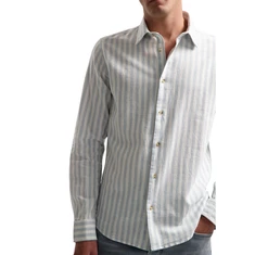 Dstrezzed Heren Overhemd 303928 Midden blauw