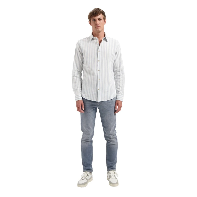 Dstrezzed Heren Overhemd 303928 Midden blauw