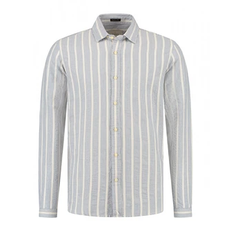 Dstrezzed Heren Overhemd 303946 Blauw mele