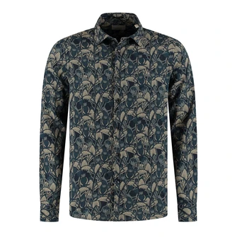 Dstrezzed Heren Overhemd 303956 Navy