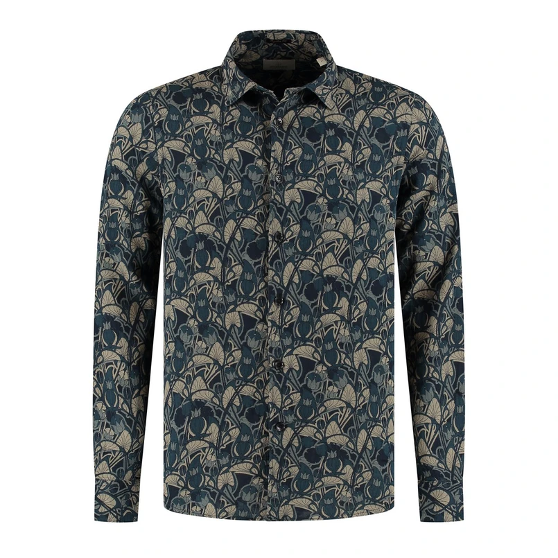 Dstrezzed Heren Overhemd 303956 Navy