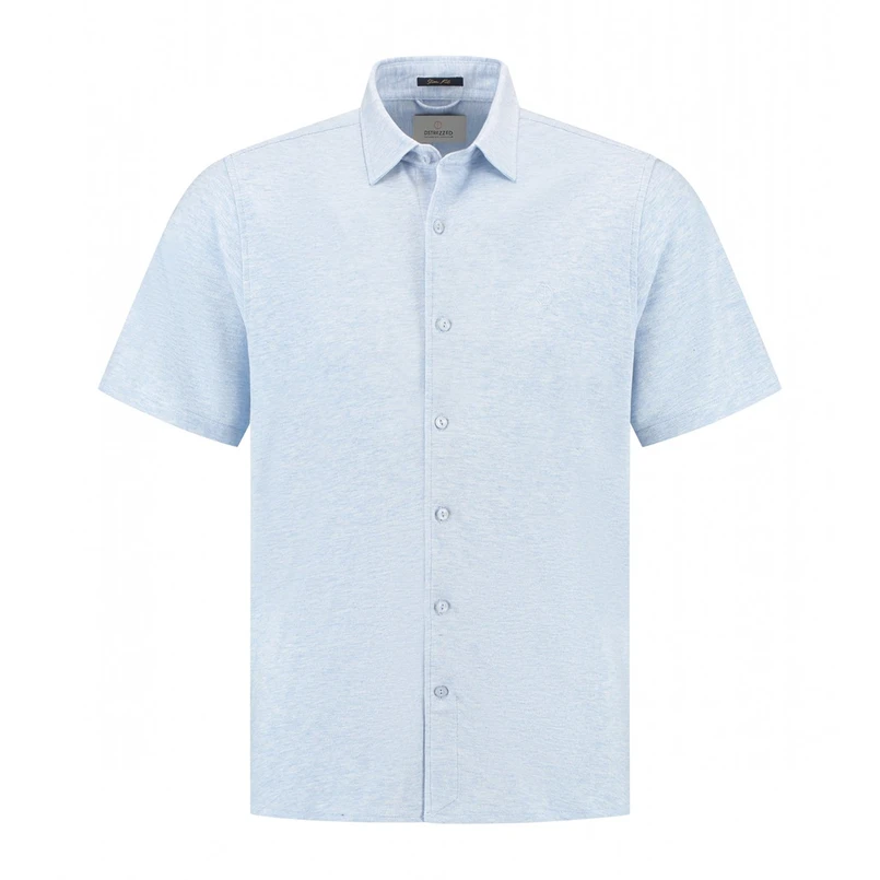 Dstrezzed Heren Overhemd 311482 Blauw mele