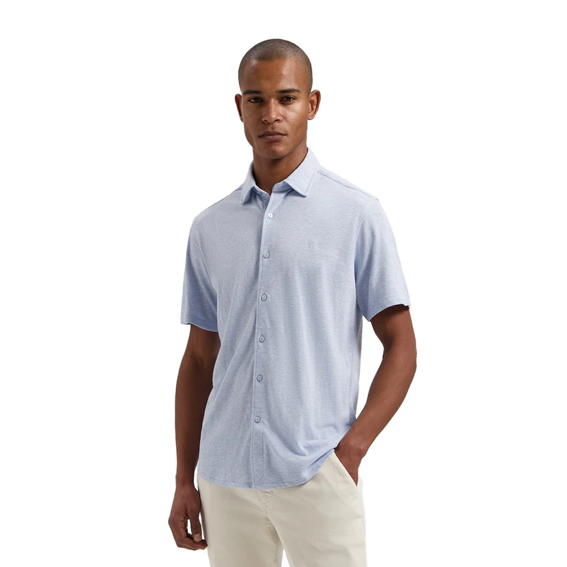 Dstrezzed Heren Overhemd 311482 Blauw mele