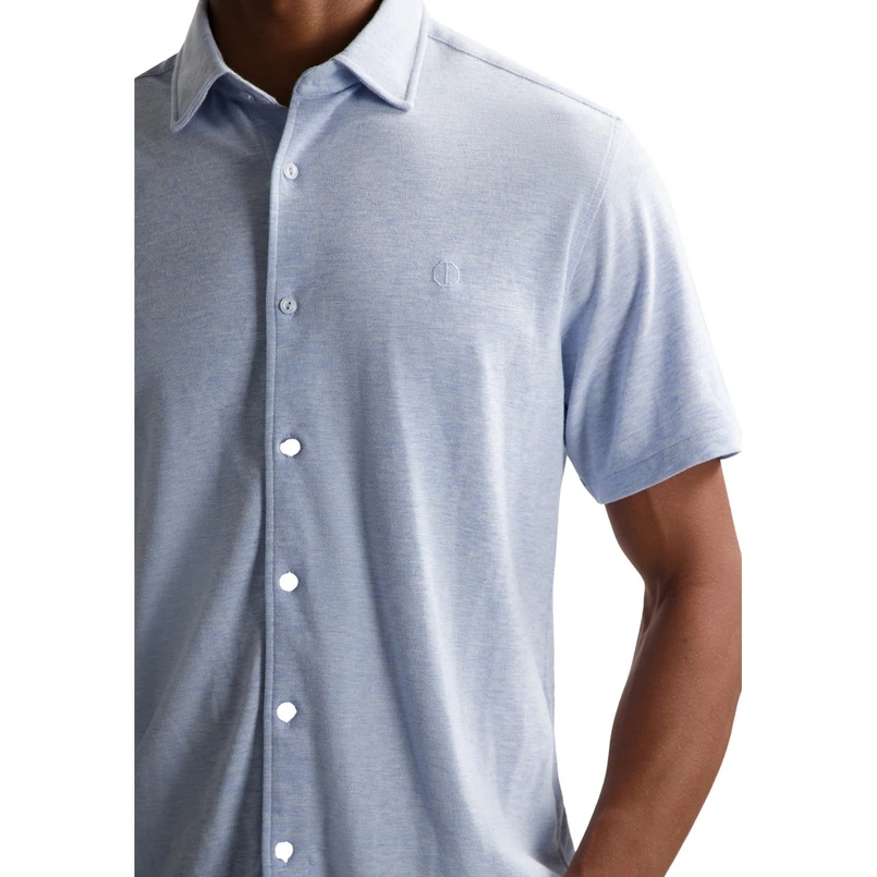 Dstrezzed Heren Overhemd 311482 Blauw mele