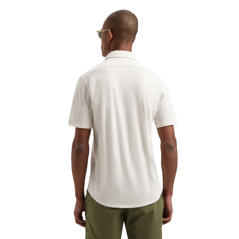 Dstrezzed Heren Overhemd 311482 OFF-WHITE