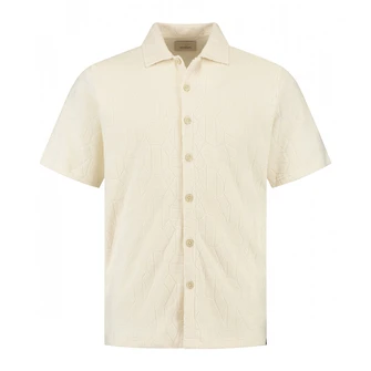 Dstrezzed Heren Overhemd 311486 OFF-WHITE