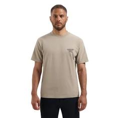 Dstrezzed Heren Overhemd Lasse Tee Graphic Khakigroen