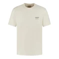 Dstrezzed Heren Overhemd Lasse Tee Graphic OFF-WHITE
