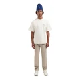 Dstrezzed Heren Overhemd Lasse Tee Graphic OFF-WHITE
