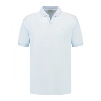 Dstrezzed Heren Polo 240022-ss25 Blauw mele