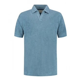 Dstrezzed Heren Polo 240030-ss25 Bleu