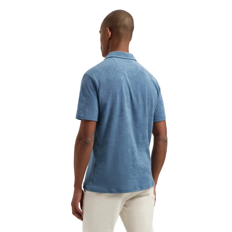 Dstrezzed Heren Polo 240030-ss25 Bleu