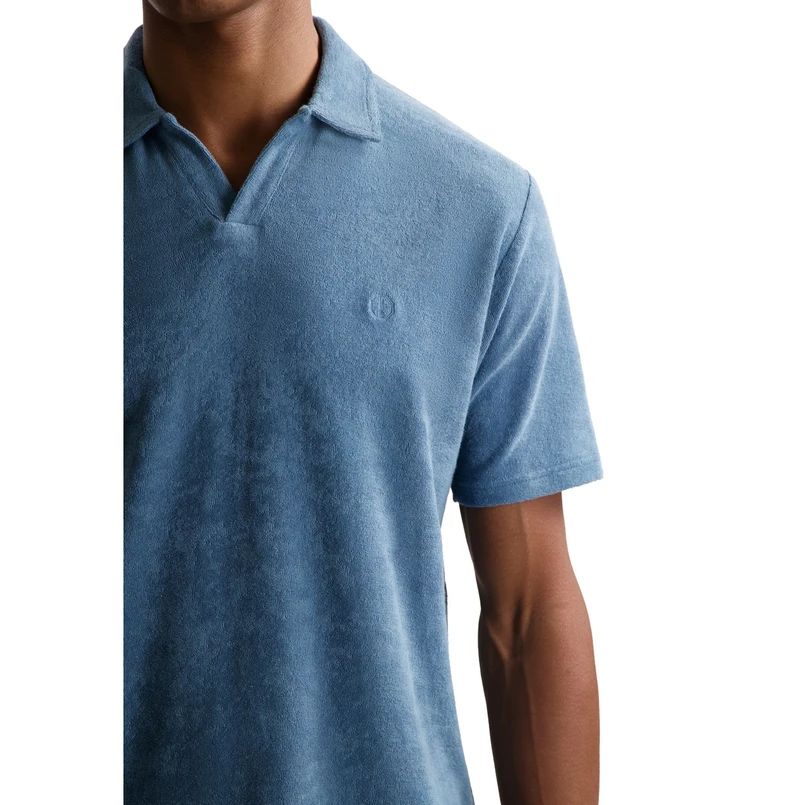 Dstrezzed Heren Polo 240030-ss25 Bleu