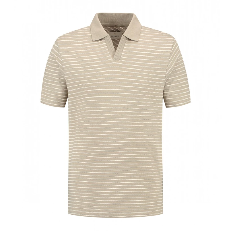 Dstrezzed Heren Polo 240152 Donkergrijs