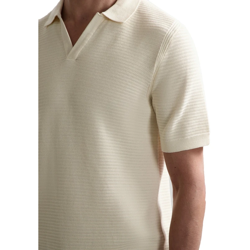 Dstrezzed Heren Polo 421018 OFF-WHITE