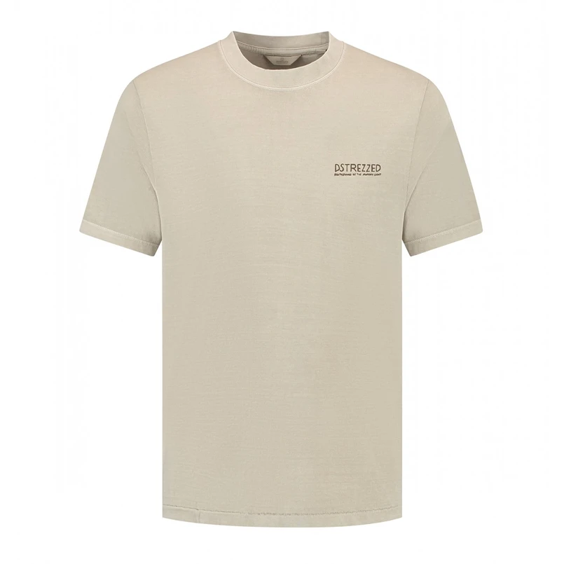 Dstrezzed Heren T-shirt 203054 Beige
