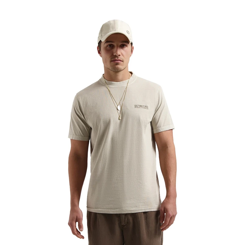 Dstrezzed Heren T-shirt 203054 Beige