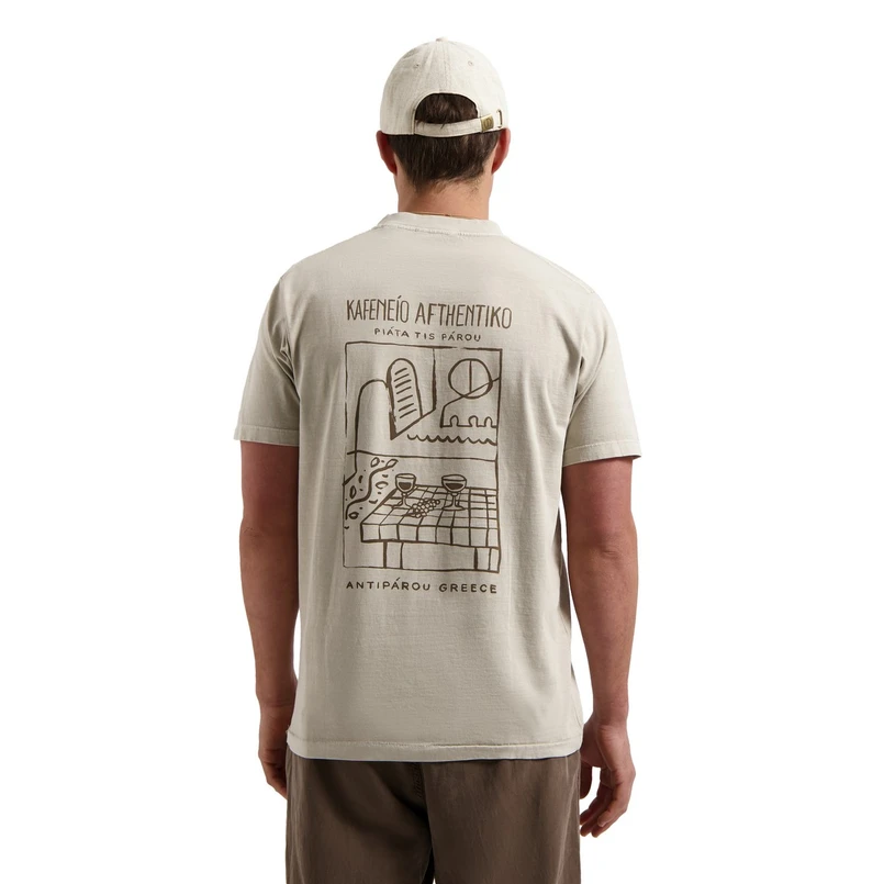 Dstrezzed Heren T-shirt 203054 Beige