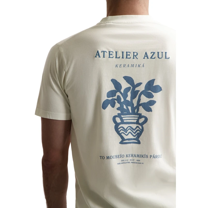 Dstrezzed Heren T-shirt 203054 Zand