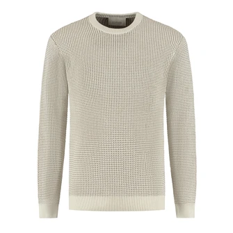 Dstrezzed Heren Trui Leones Crewneck Middengrijs