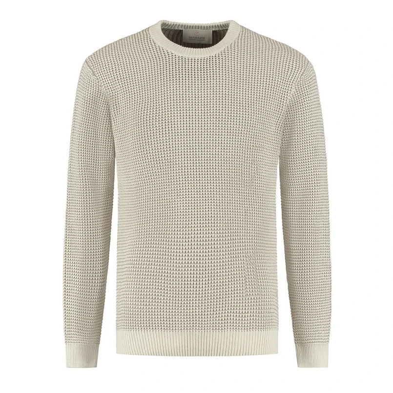 Dstrezzed Heren Trui Leones Crewneck Middengrijs