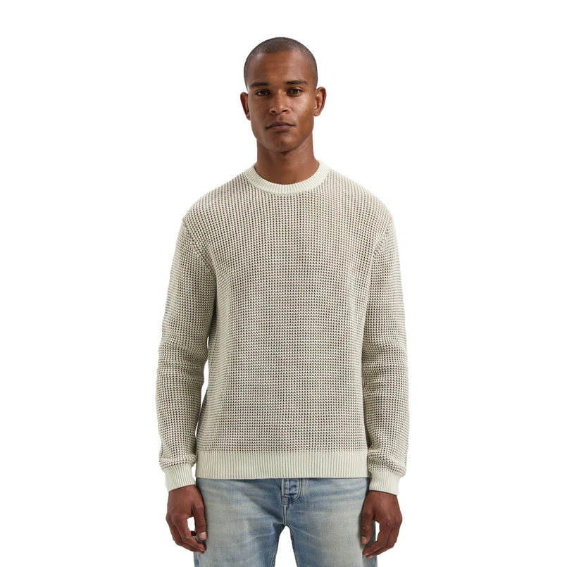 Dstrezzed Heren Trui Leones Crewneck Middengrijs