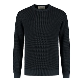 Dstrezzed Heren Trui Leones Crewneck Zwart