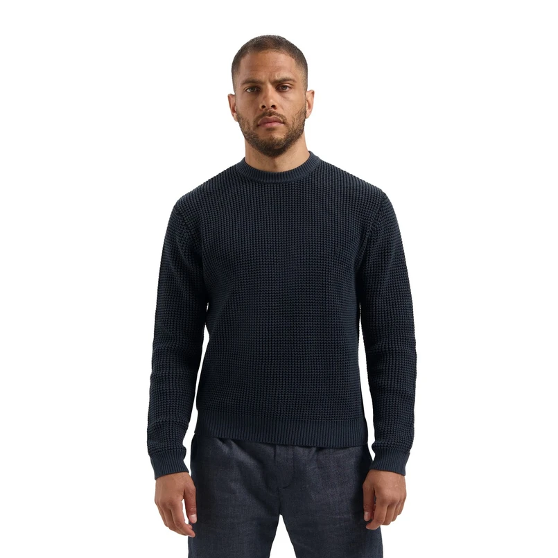 Dstrezzed Heren Trui Leones Crewneck Zwart