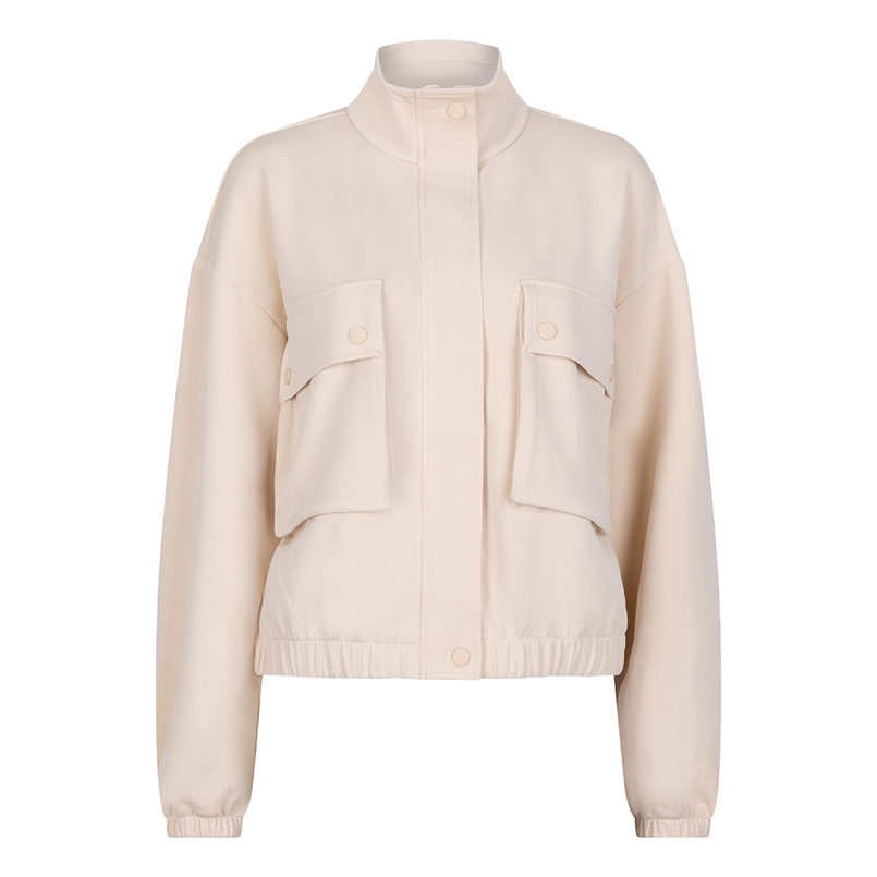 Esqualo Dames Blazer Sp25.05001 Ecru