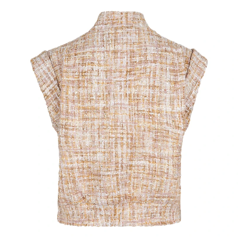 Esqualo Dames Blazer Sp25.19008 Zand